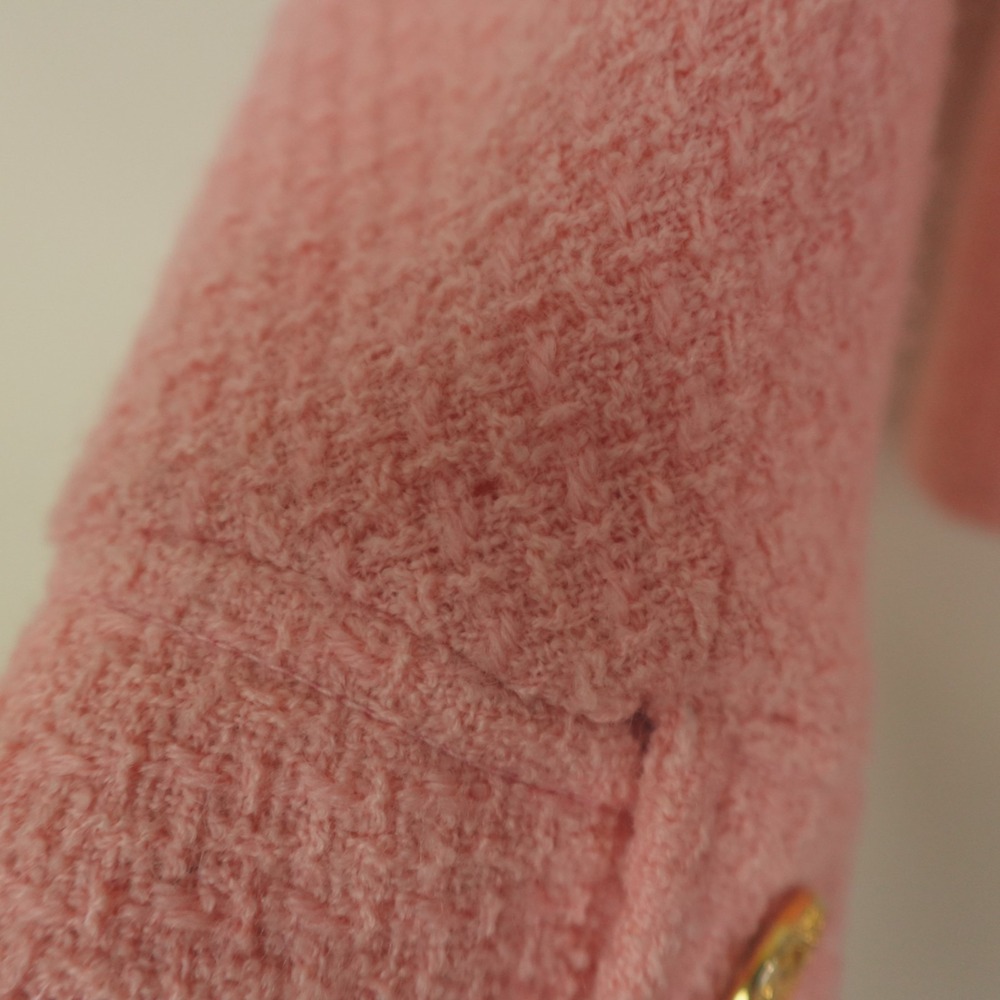 Chanel Boutique Jacket 38 FR Tweed Pink Vintage - Picture 16 of 16
